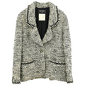 Chanel 1994 Single Breasted Jacket White #42