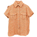 Chanel 2006 Sport Line Single Breasted Short Sleeve Jacket Orange #42