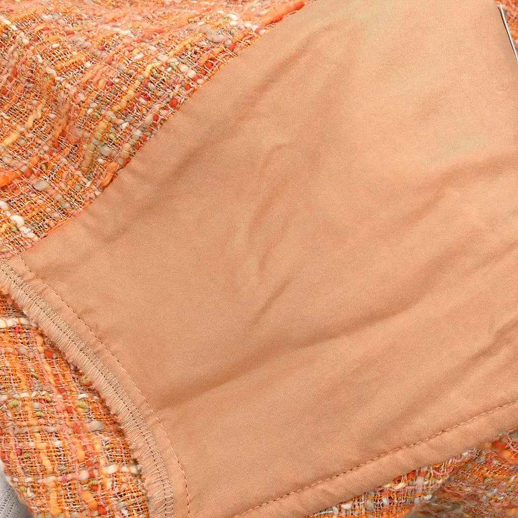 Chanel 2006 Sport Line Single Breasted Short Sleeve Jacket Orange #42