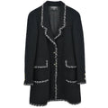 Chanel Single Breasted Jacket Black