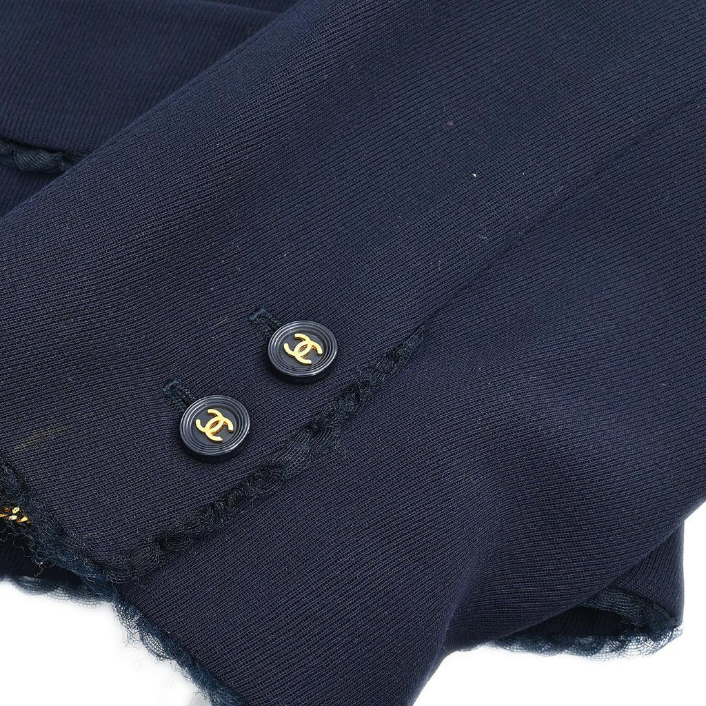 Chanel 1995 Setup Jacket Pants Navy #44
