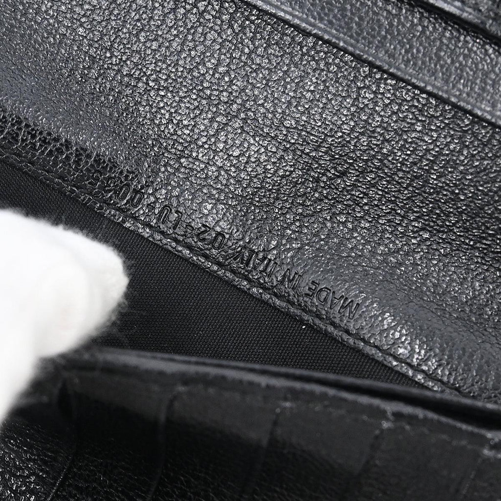 Christian Dior 2005 Black Trotter Wallet