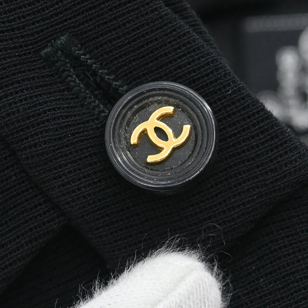 Chanel Setup Jacket Pants Black