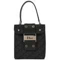 Christian Dior 2002 Black Street Chic Trotter Handbag