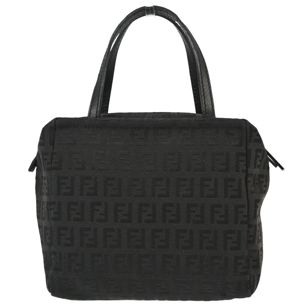 Fendi 2003 Black Zucchino Handbag