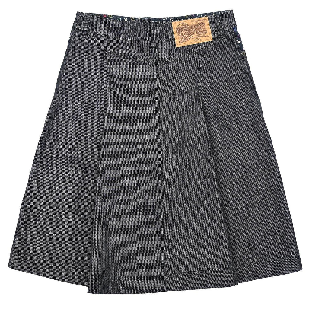 Louis Vuitton 2009 Denim Skirt Gray #34