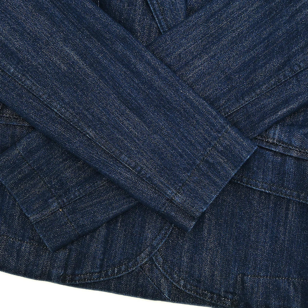Christian Dior 2007 Single Breasted Denim Jacket Indigo #42