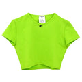 Chanel 1995 Cropped T-shirt Top Green #38