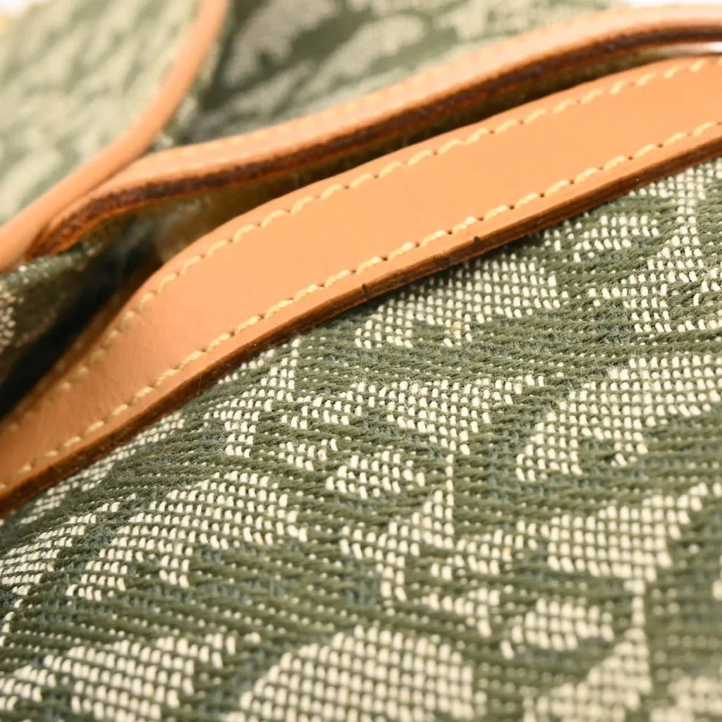 Christian Dior 2001 Green Trotter Saddle Handbag