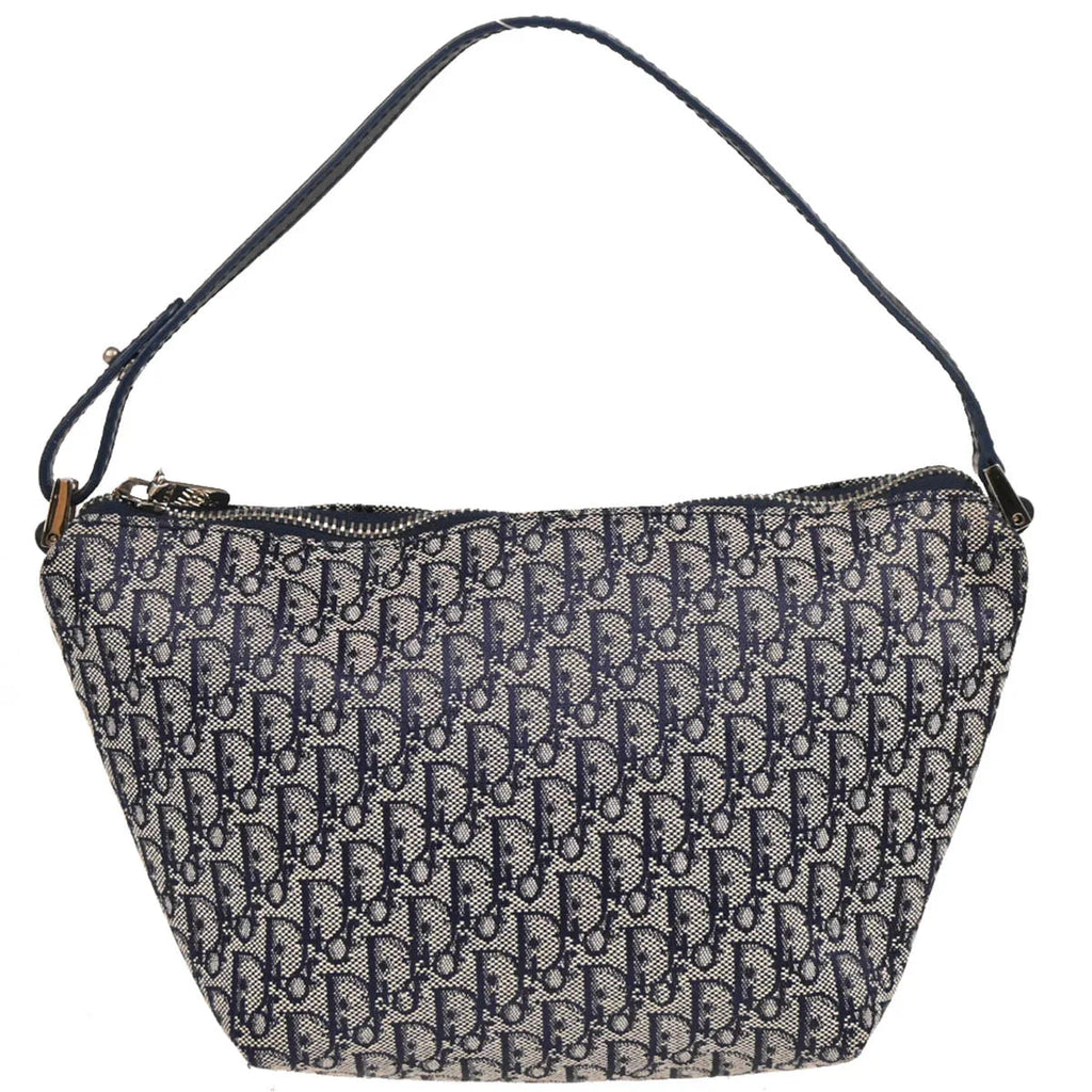 Christian Dior 2003 Navy Trotter Handbag