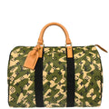 Louis Vuitton 2008 Green Monogramouflage Speedy 35 Handbag M95773