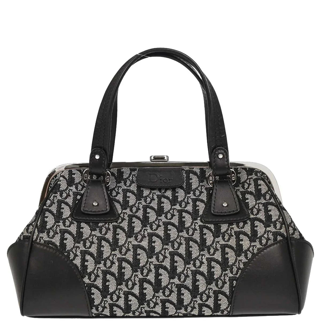 Christian Dior 2005 Black Trotter Handbag