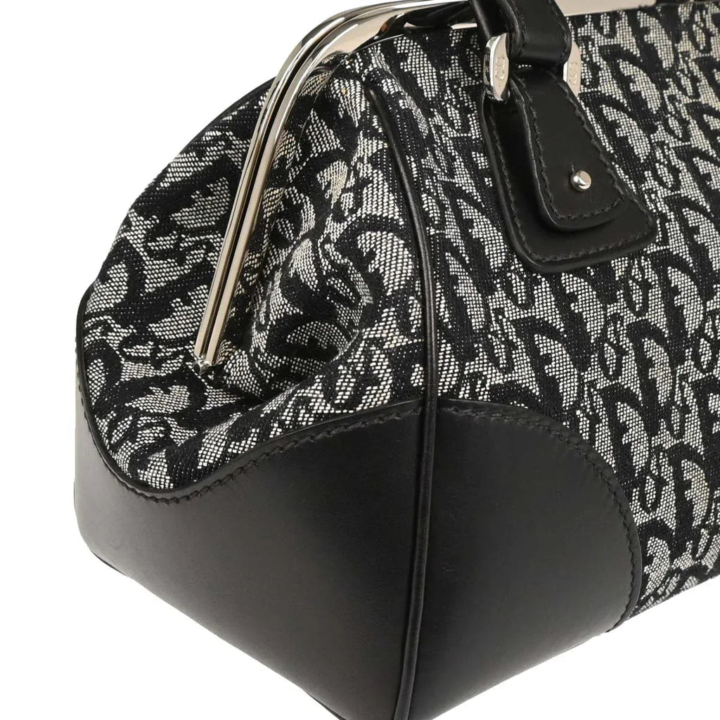 Christian Dior 2005 Black Trotter Handbag