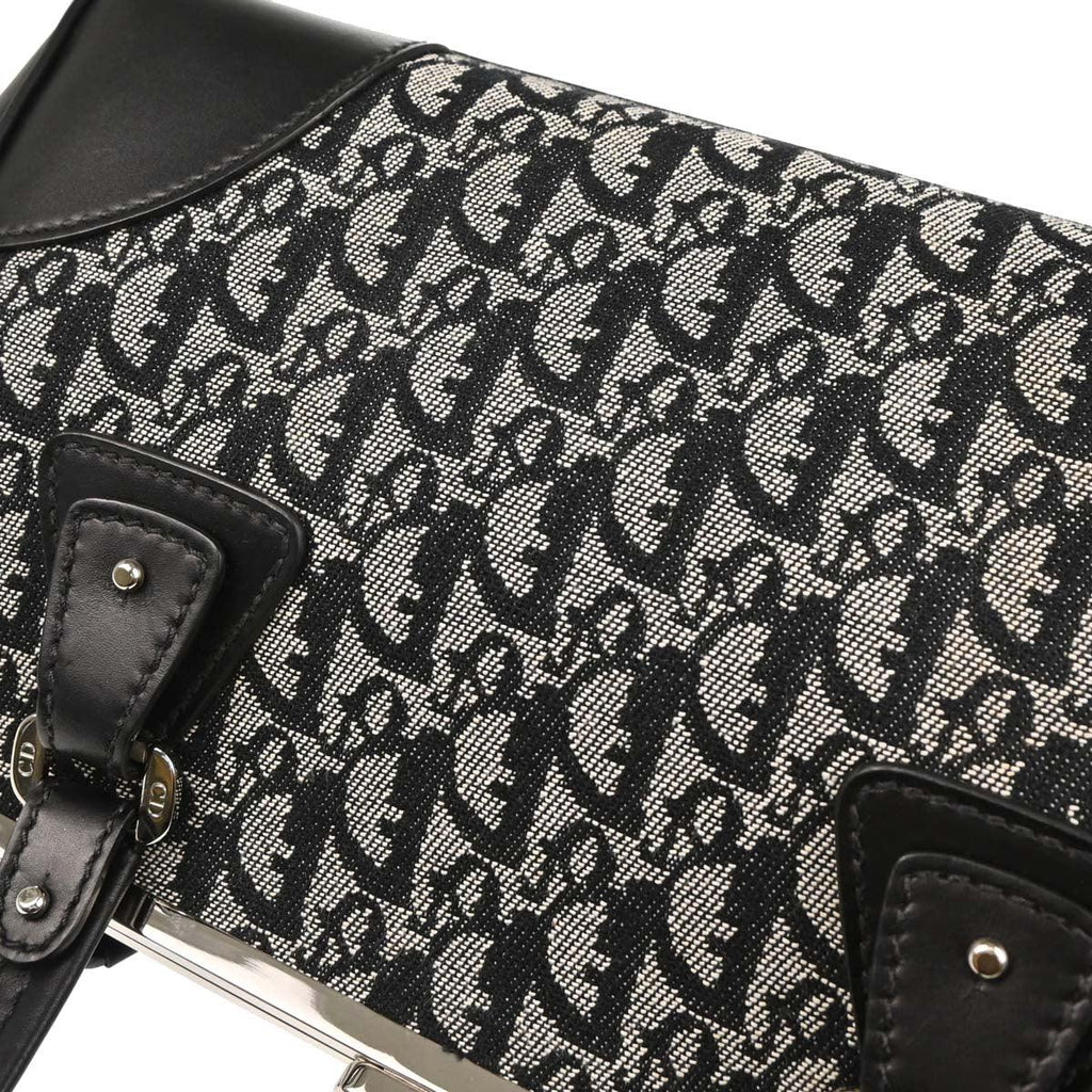 Christian Dior 2005 Black Trotter Handbag