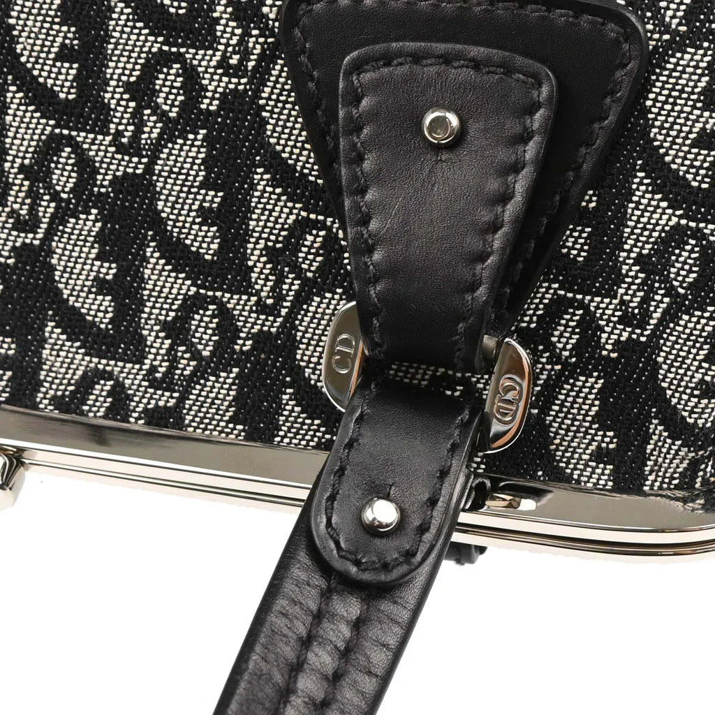 Christian Dior 2005 Black Trotter Handbag