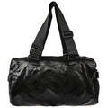 Chanel 2006-2008 Black PVC Sport Line Shoulder Bag