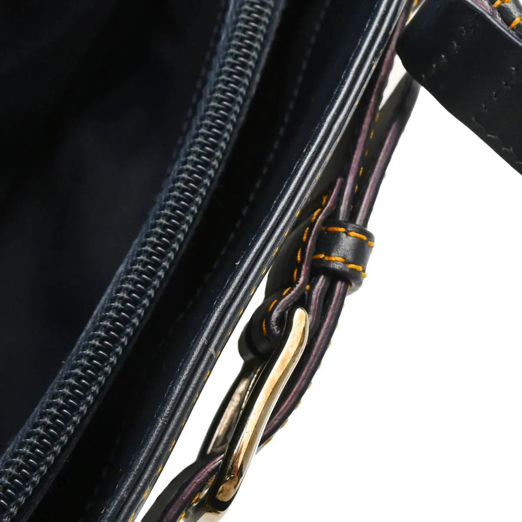 Christian Dior 2001 Navy Trotter Handbag