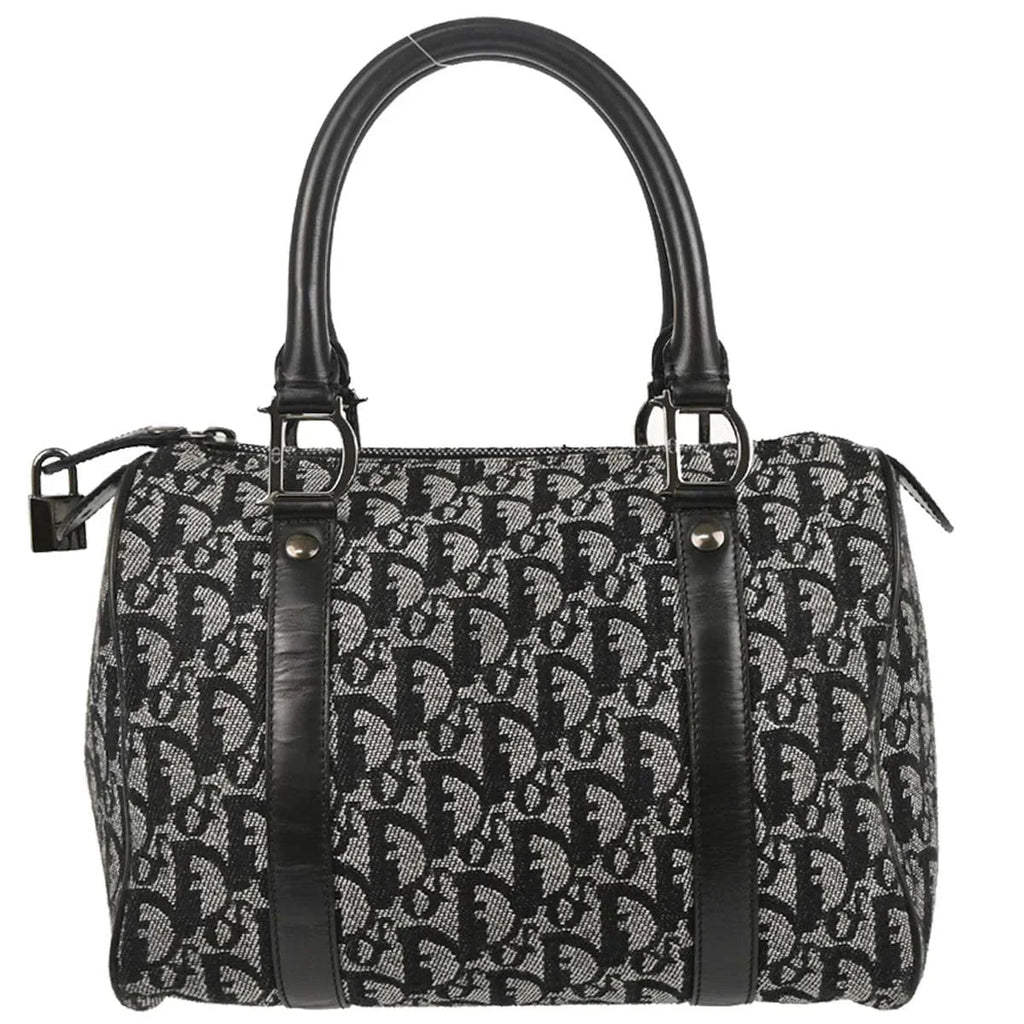 Christian Dior 2002 Black Trotter Handbag