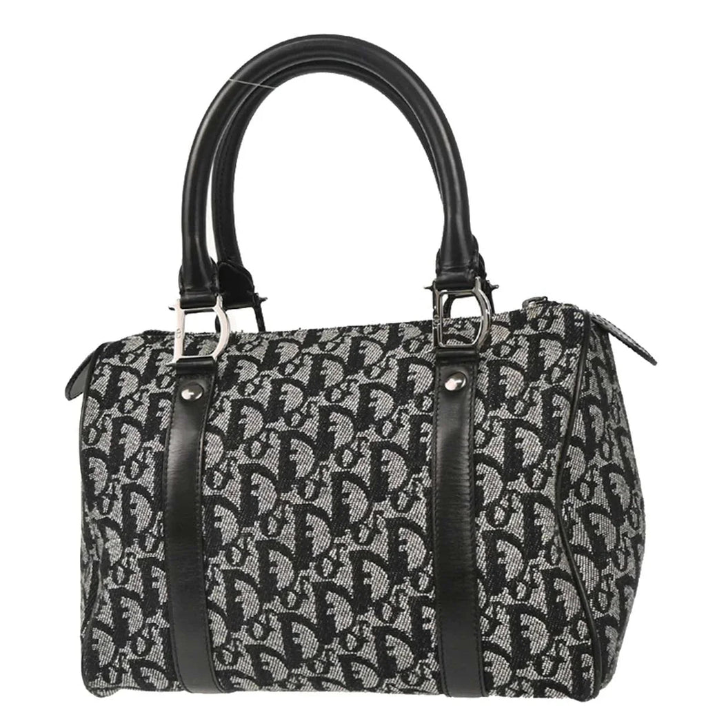 Christian Dior 2002 Black Trotter Handbag