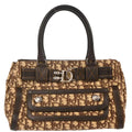 Christian Dior 2006 Brown Canvas Trotter Handbag