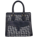Christian Dior 2002 Navy Trotter Handbag