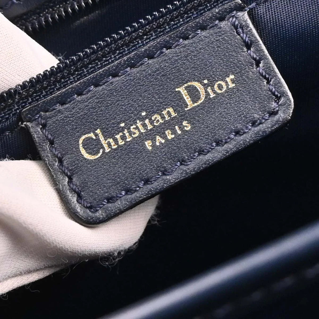 Christian Dior 2002 Navy Trotter Handbag
