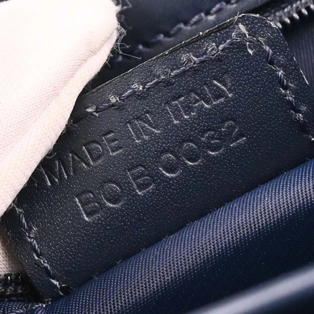 Christian Dior 2002 Navy Trotter Handbag