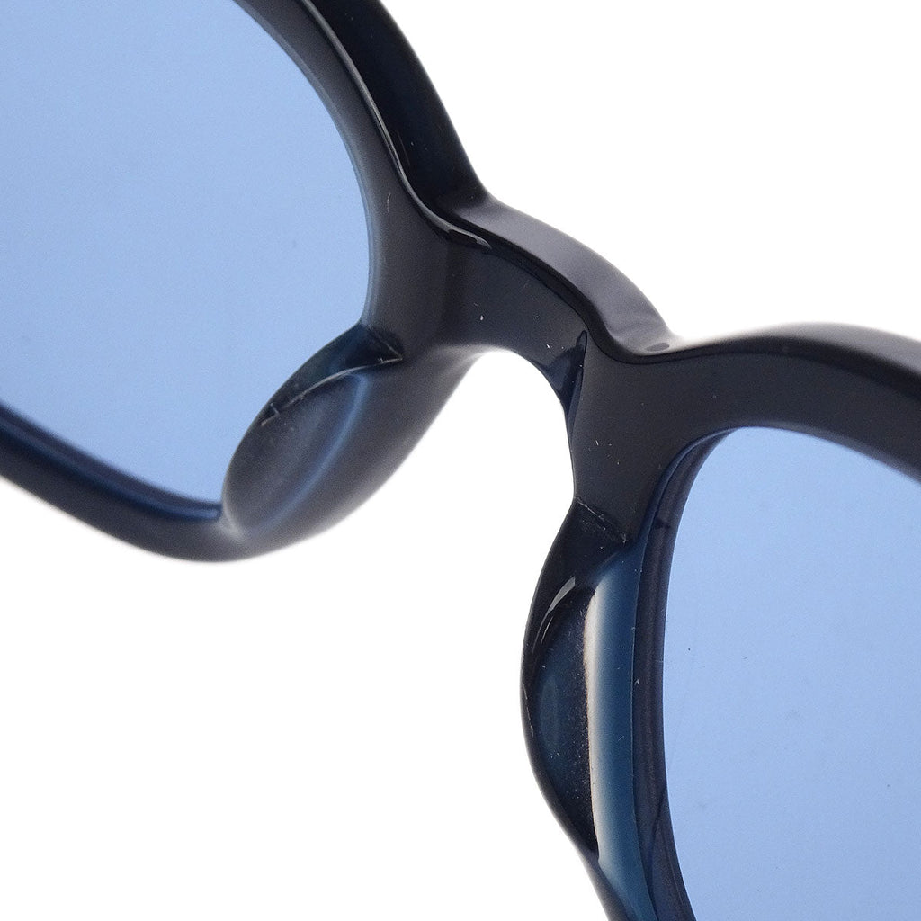 Chanel Sunglasses Eyewear Metallic Blue Small Good