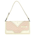 Christian Dior 2004 Pink Canvas Trotter Handbag