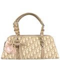 Christian Dior 2005 Beige PVC Romanttic Trotter Handbag