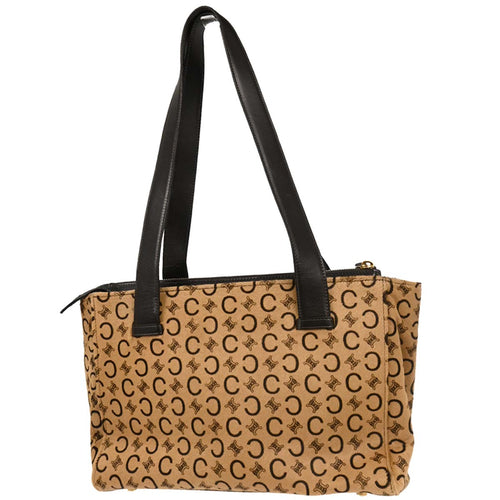 Celine Brown C Macadam Tote Handbag