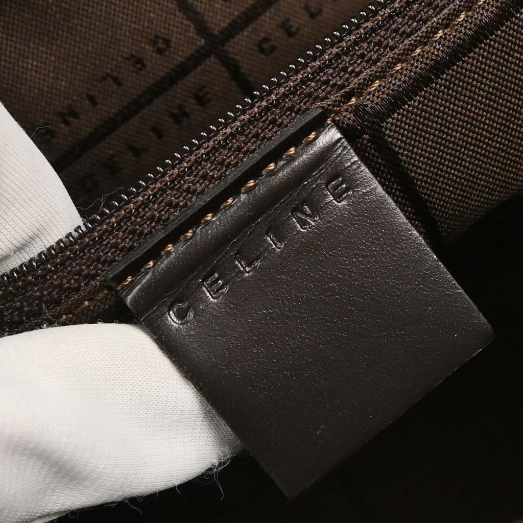 Celine Brown C Macadam Tote Handbag