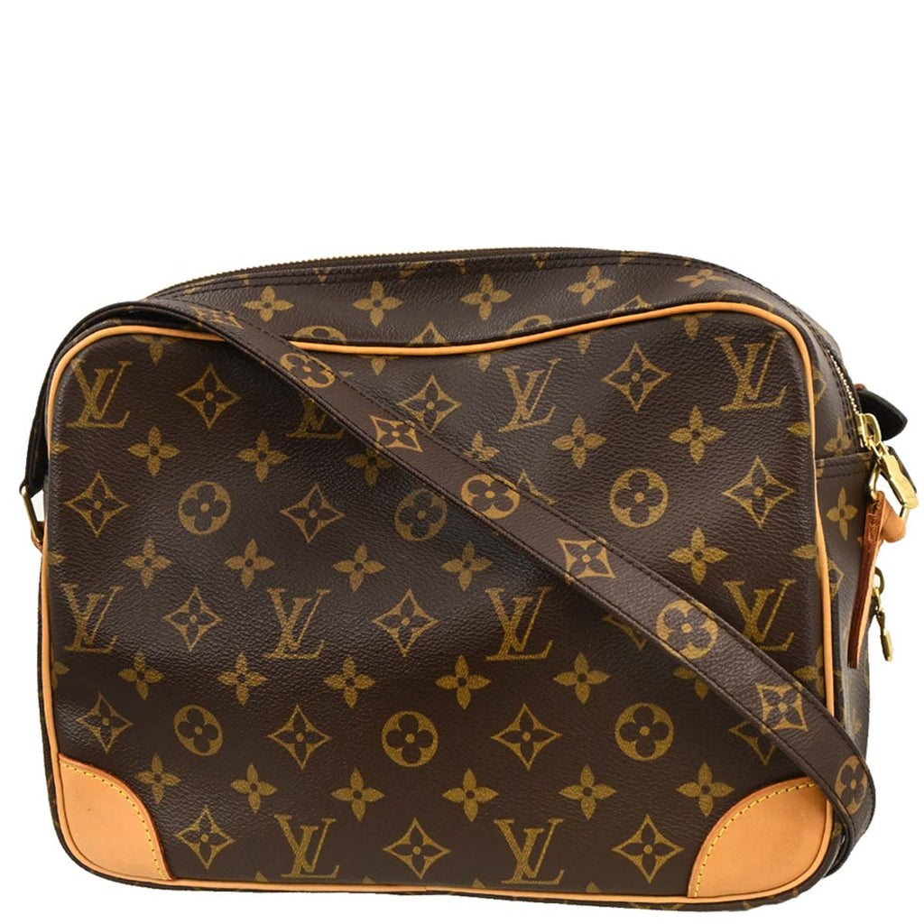 Louis Vuitton 2004 Monogram Nile Shoulder Bag M45244