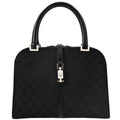 Gucci Black GG Jackie Handbag