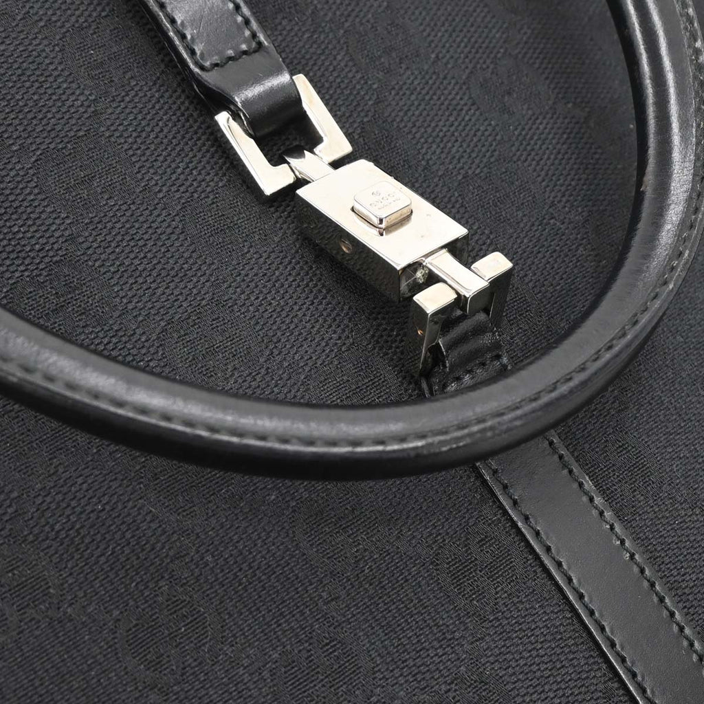 Gucci Black GG Jackie Handbag