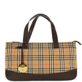 Burberrys Beige House Check Tote Bag