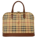 Burberry Beige PVC House Check Handbag