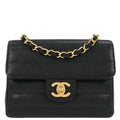 Chanel Black Caviar Mini Classic Square Flap Bag