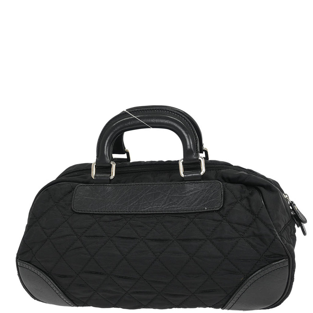 Chanel Black Nylon Handbag