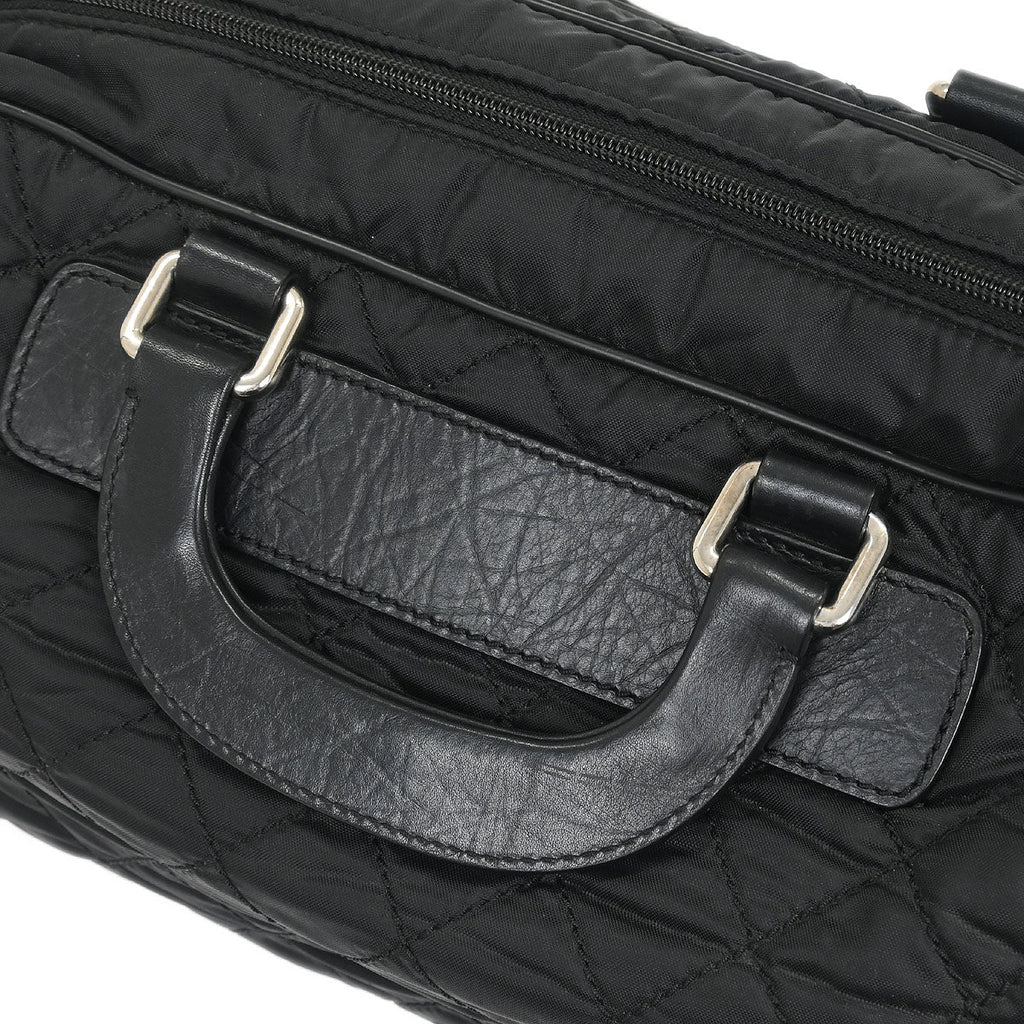 Chanel Black Nylon Handbag