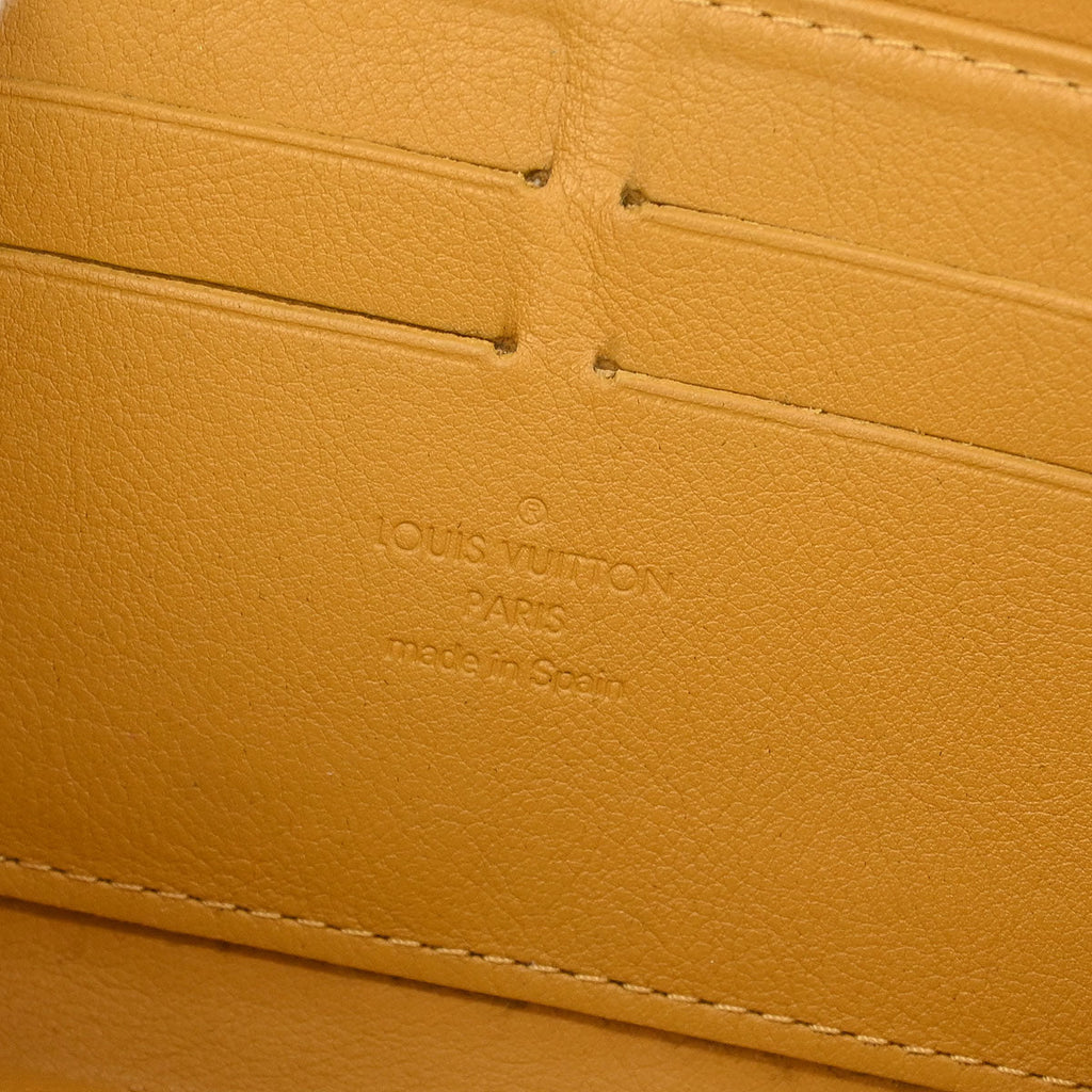 Louis Vuitton Blue Monogram Denim Zippy Wallet M95341