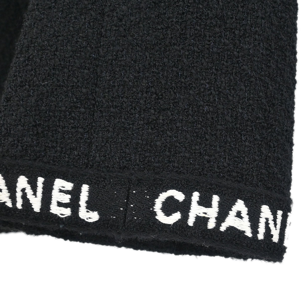 Chanel Single Breasted Jacket Black #36