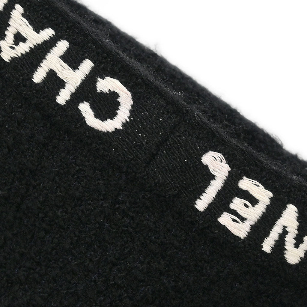 Chanel Single Breasted Jacket Black