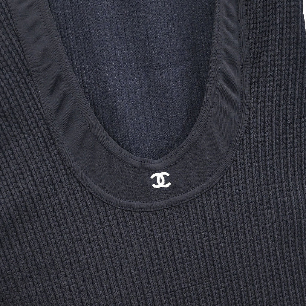 Chanel Swimwear Swimsuit Black #38