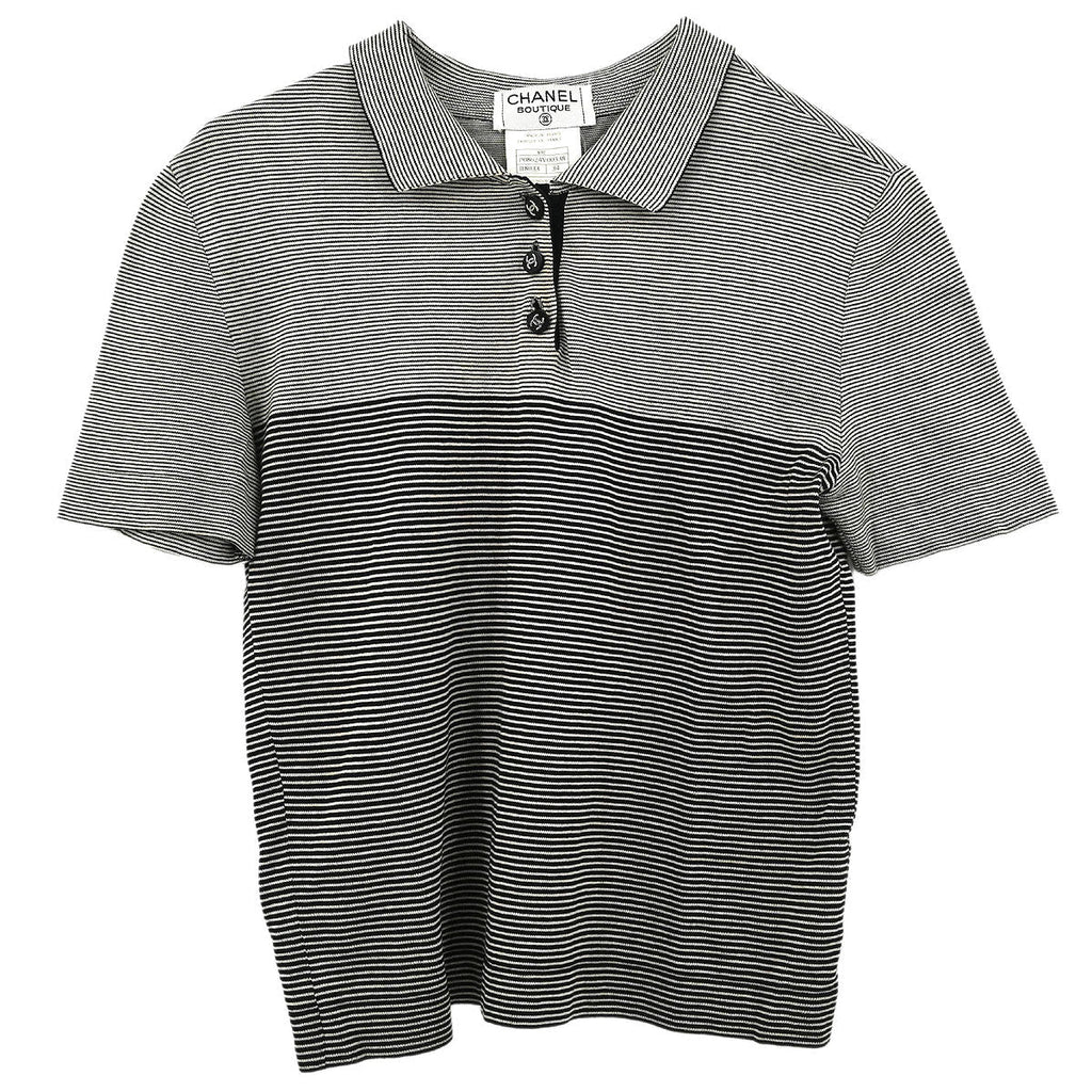Chanel Short Sleeve Top Black #34