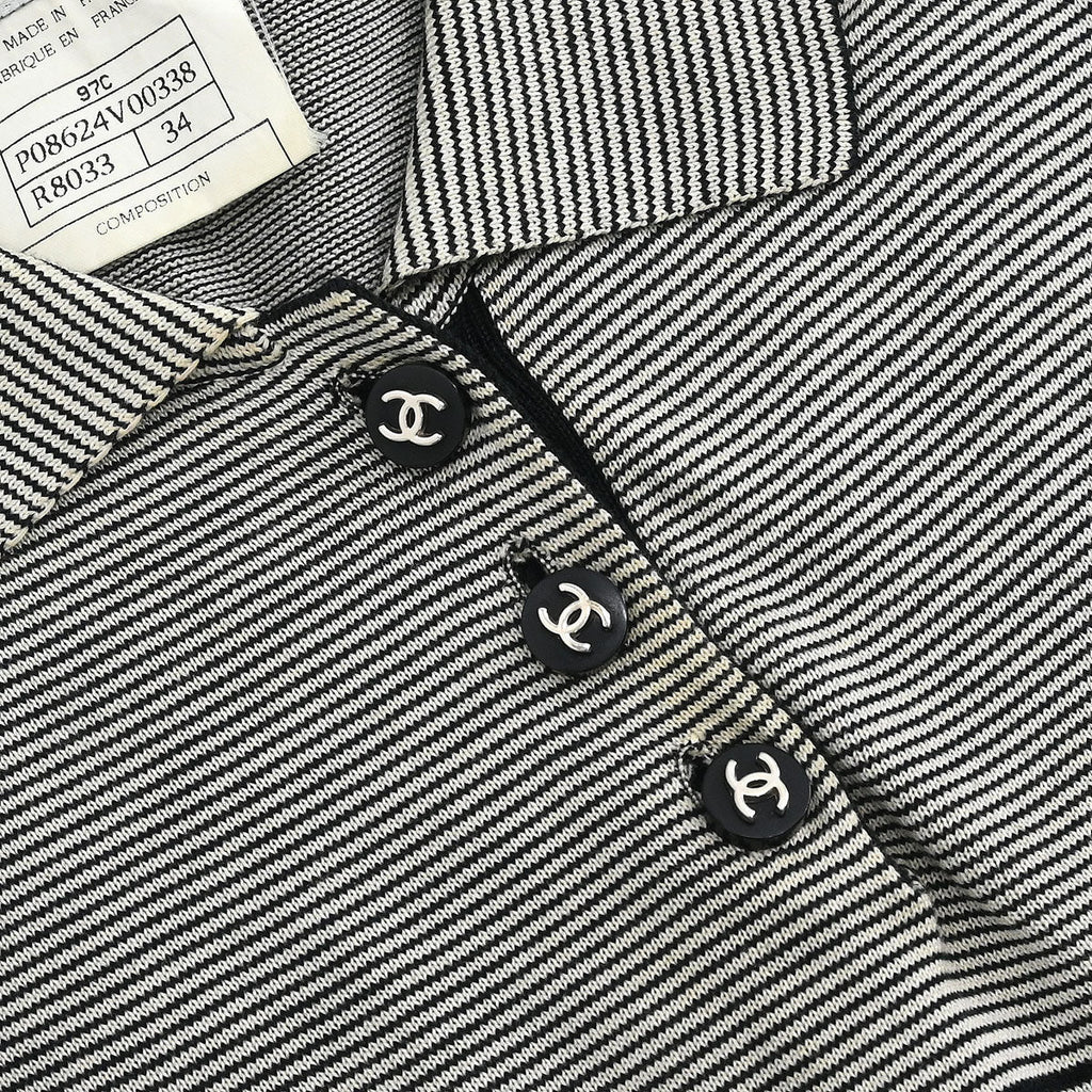 Chanel Short Sleeve Top Black #34