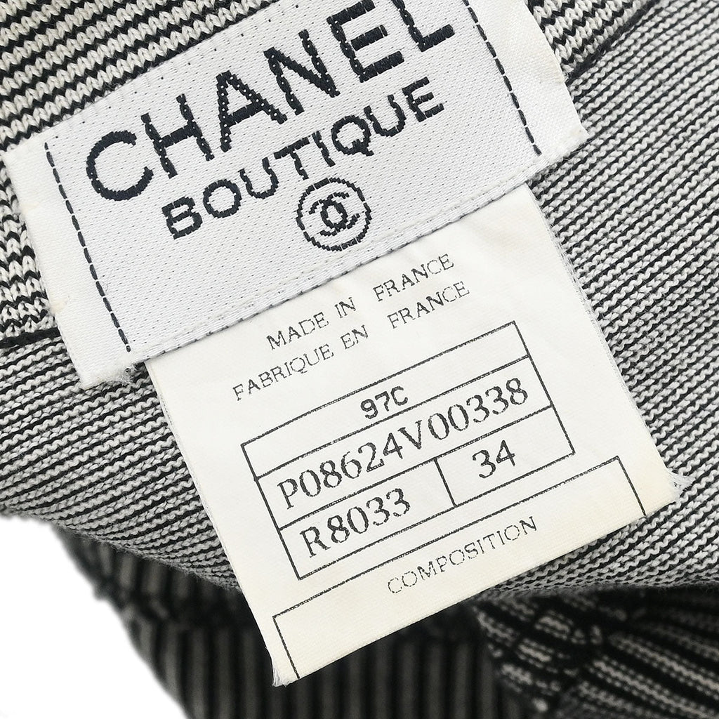 Chanel Short Sleeve Top Black #34