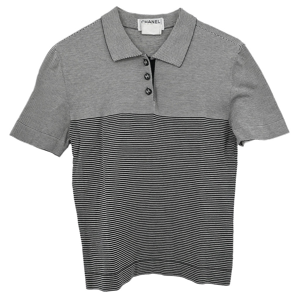 Chanel Short Sleeve Top Black #38