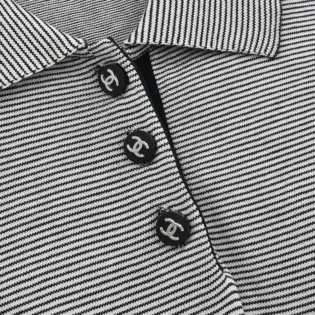 Chanel Short Sleeve Top Black #38