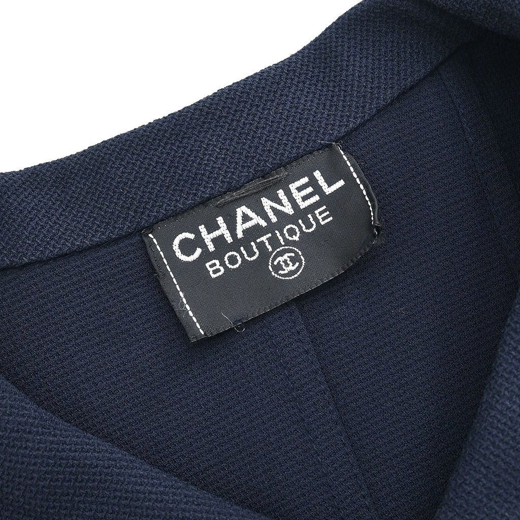 Chanel Short Sleeve Top Navy